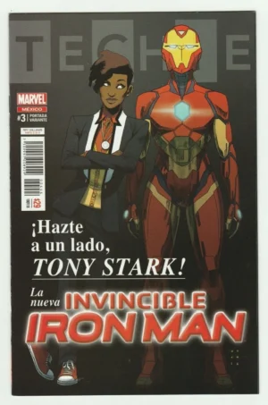 Invincible Iron Man #3 Mexican Edition Anka Variant