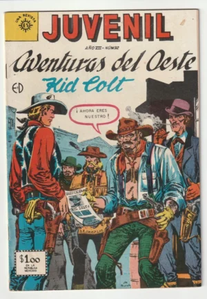 Kid Colt Outlaw #51 Mexican edition