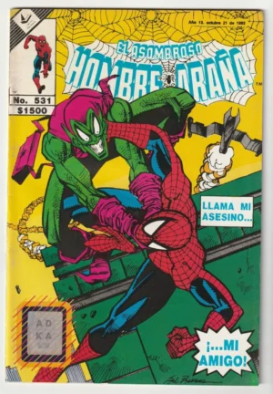 El Asombroso Hombre Araña #531