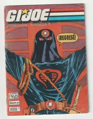 Comandos Heroicos G.I Joe #81