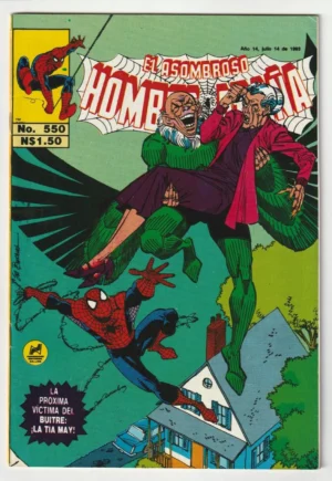 El Asombroso Hombre Araña #550