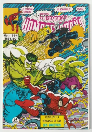 El Asombroso Hombre Araña #554