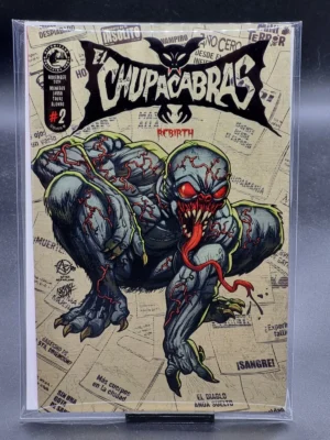 El Chupa Cabras Rebirth #2 Golden Metal Variant