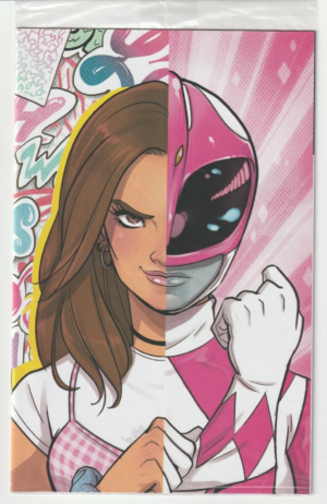 Power Rangers Pink #1 Glitter Variant Mexican edition