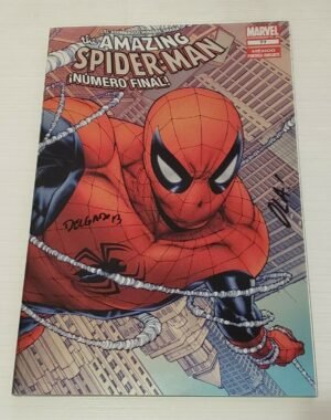 Amazing Spider-Man #700 Mexican Chrome Edition signed no COA