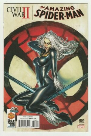 Amazing Spider-Man #4 Civil War ll La Mole Exclusive Variant