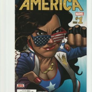 America #1 2nd print  America Chavez Marvel Comics 2017