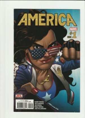 America #1 2nd print  America Chavez Marvel Comics 2017