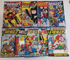 Avengers #89-97 - Set 9 comic books - Mexican Edition Marvel Clasico 2008