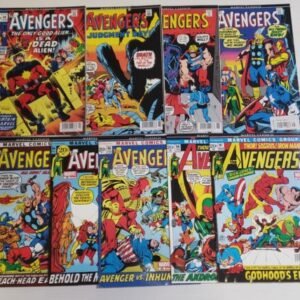 Avengers #89-97 - Set 9 comic books - Mexican Edition Marvel Clasico 2008