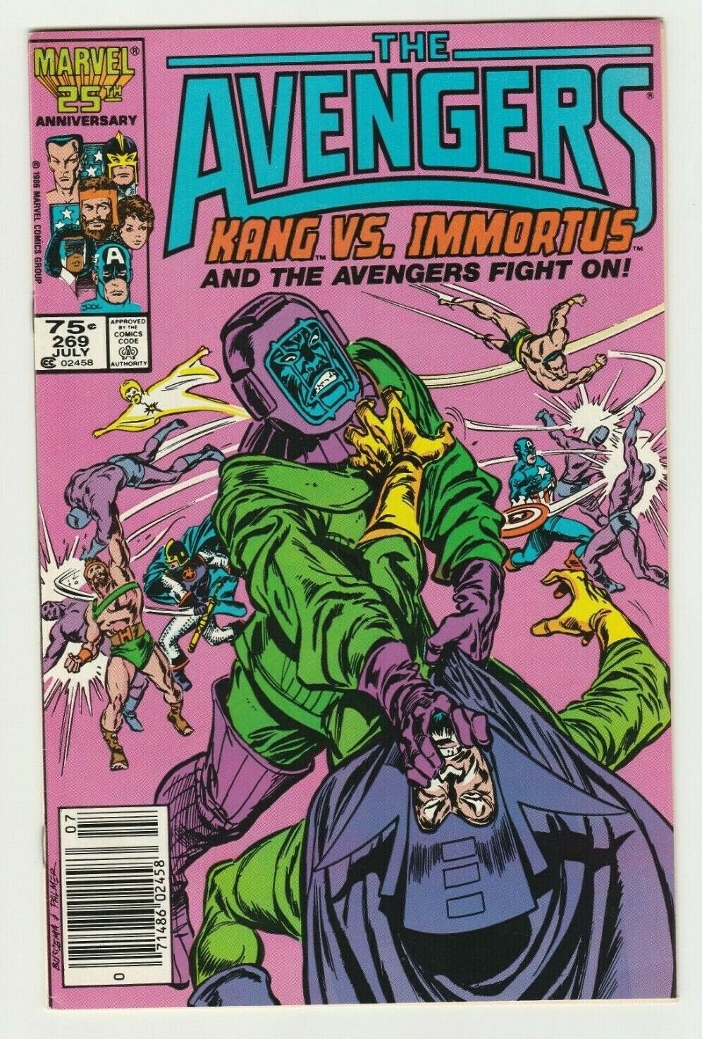 Avengers #269 Newsstand Edition