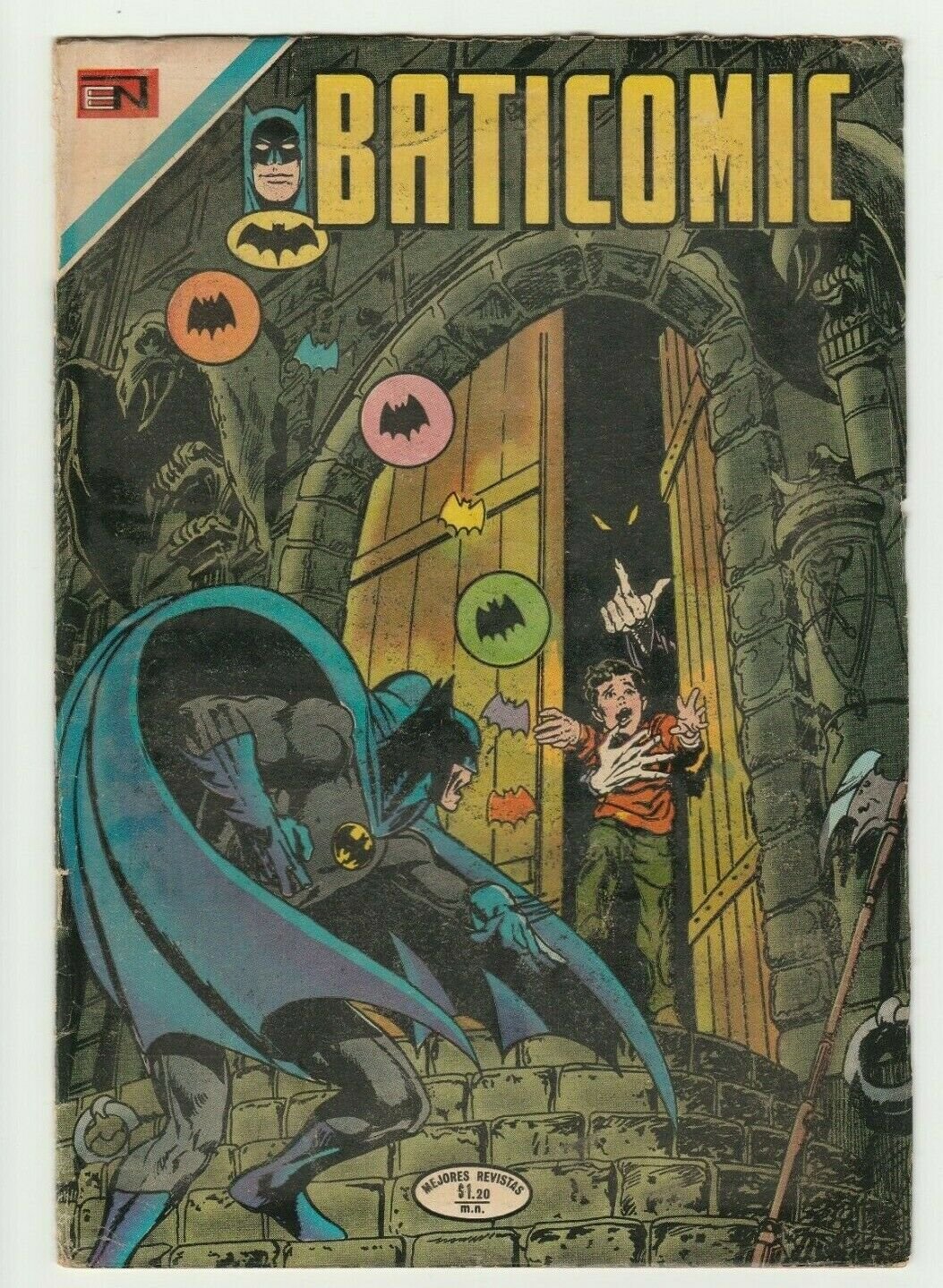 Batman Brave and the Bold #93 Mexican Edition Novaro 1972