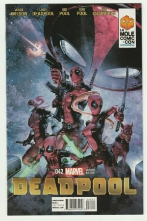 Deadpool #42 La Mole Clayton Crain Variant