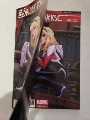 Edge of Spider-Verse #2 Greg Land Variant Mexican Edition Double Cover
