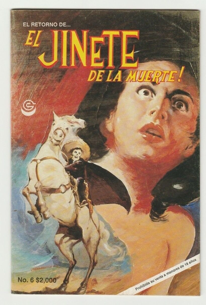 El Retorno del Jinete de la Muerte #6 Mexico 1979