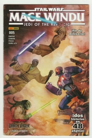 Star Wars Mace Windu #5 Mexican Edition