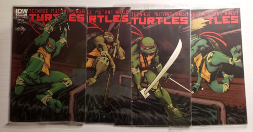 Teenage Mutant Ninja Turtles #1 Cover A,B,C & D Set Mexican Edition