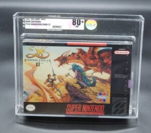YS III Wanderers from Ys SNES Factory Sealed VGA 80+