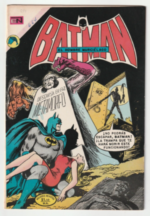 Batman Brave and the Bold #101 - Mexican Edition - Novaro 1972