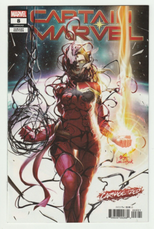 Captain Marvel #8 Carnage-ized Variant