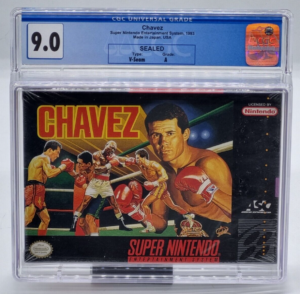 Chavez SNES Factory Sealed CGC 9.0 A