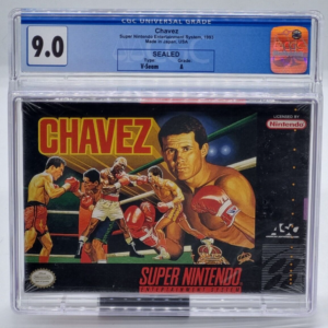 Chavez SNES Factory Sealed CGC 9.0 A