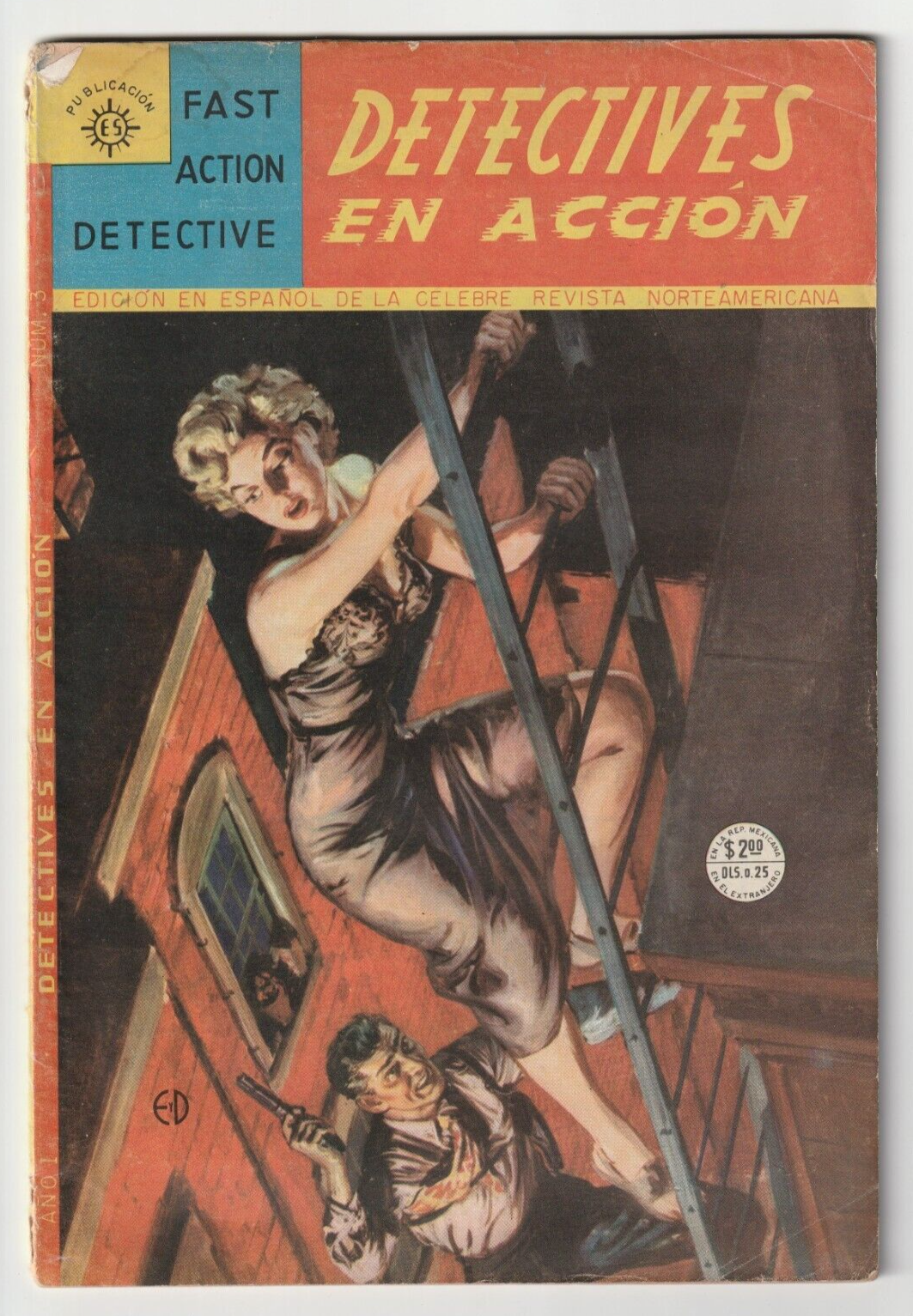 Detectives en Acción #3 Mexico 1959