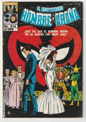 El Asombroso Hombre Arana #513 - Novedades 1992