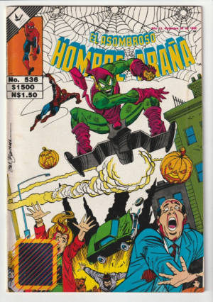 El Asombroso Hombre Arana #536 - Novedades 1992