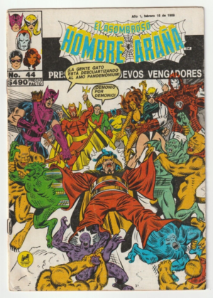 El Asombroso Hombre Araña Presenta #44 - Novedades 1989