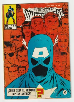 Captain America #333 Mexican edition