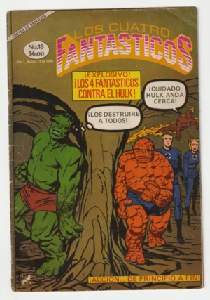 Fantastic Four #12 Mexican Edition